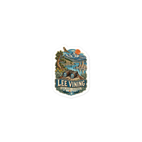 Lee Vining California Die-Cut Sticker product mockup 5