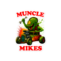 Muncle Mikes Hot Rod and Rat Rod Shirt Mayhem! Monster Rods! (025) Die-Cut Sticker product mockup 5