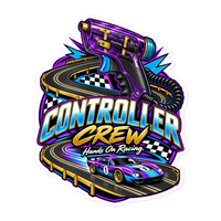 Controller Crew Die-Cut Sticker product mockup 5