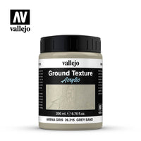 Vallejo Grey Sand Ground Texture Diorama Effect 200ml Bottle — exact product reference view 3