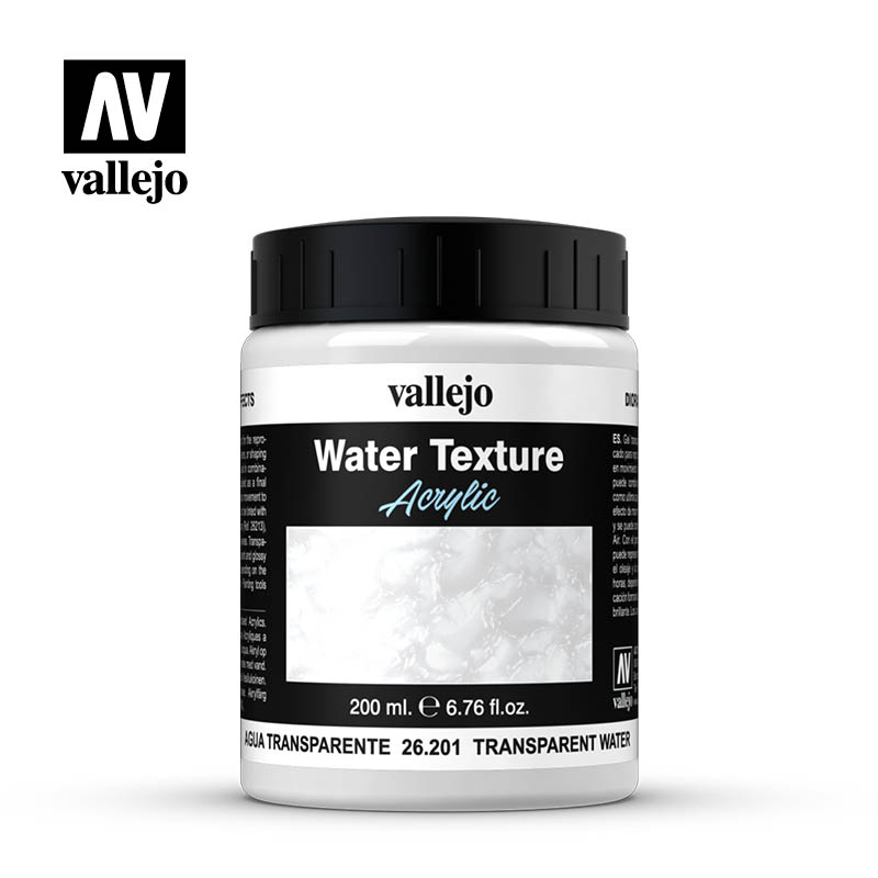 Vallejo Transparent Water Texture Diorama Effect 200ml Bottle — exact product reference
