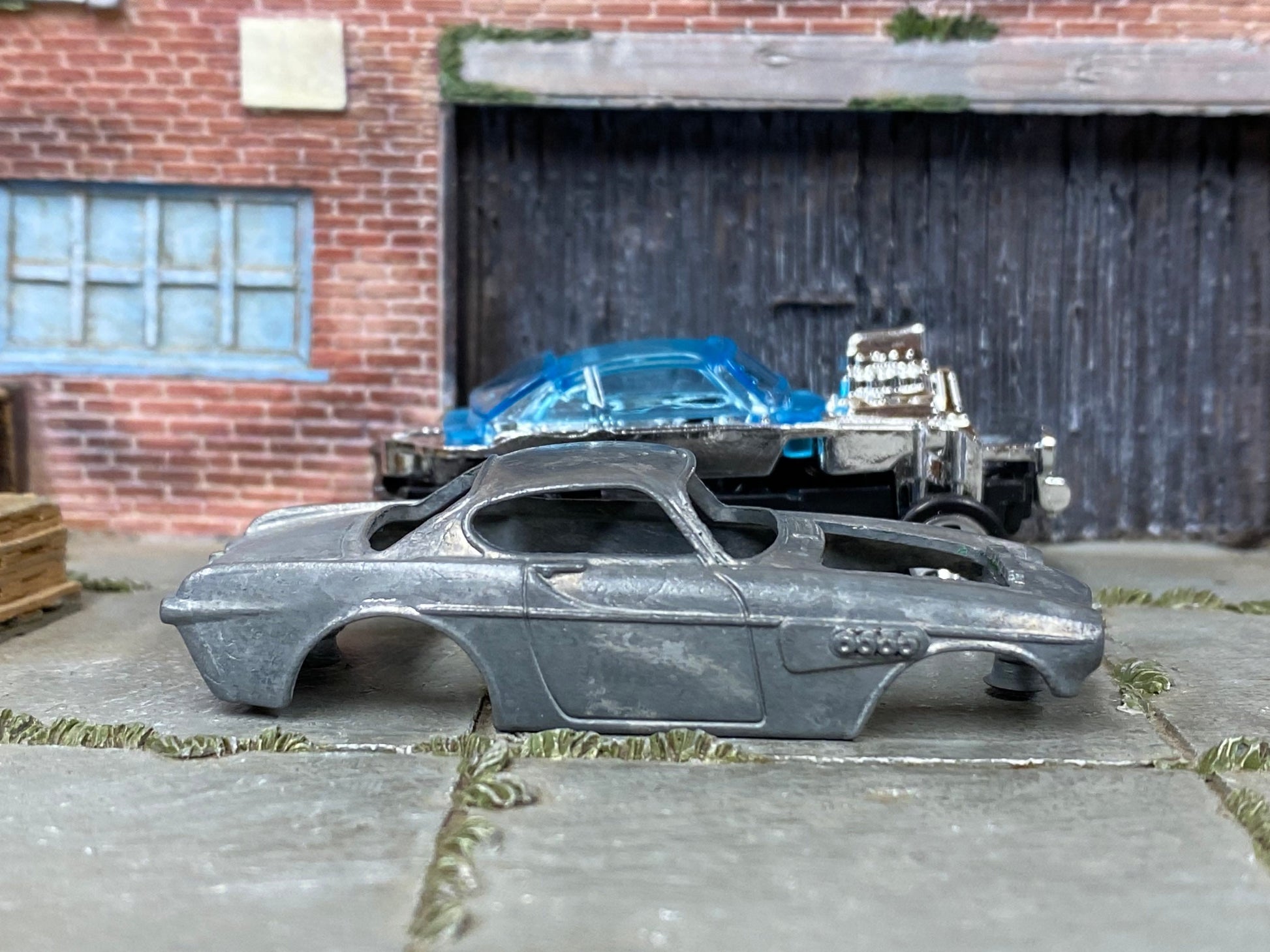 DIY Custom Hot Wheels Car Kit - Volvo P1800 Gasser Drag Car - Build Your Own Custom Hot Wheels!