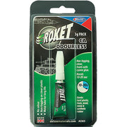 Deluxe Materials AD85 Roket Odourless 3 g cyanoacrylate adhesive in retail packaging