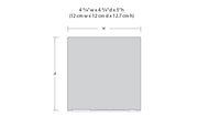 DPM 10400 B. Moore Catalog/Showroom HO scale building kit, footprint and dimensions diagram.