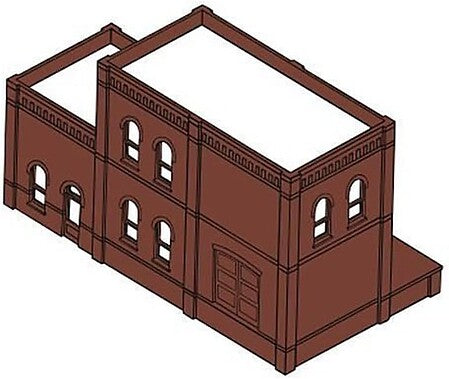Design Preservation Models HO Scale Small Modular Building Kit – 35100
