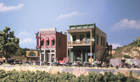 Woodland Scenics DPM 40700 Popa Weelie's Saloon HO scale kit front view
