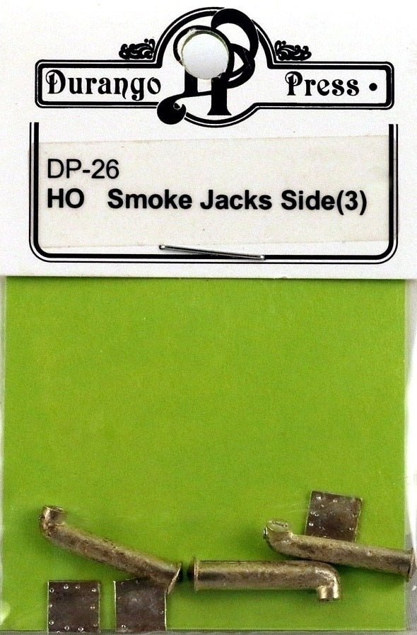 Durango Press HO Scale Smoke Jacks 3-Pack – 026– product image