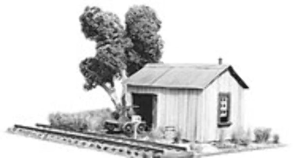 Durango Press DRP029 HOn3 Hand Car Shed kit