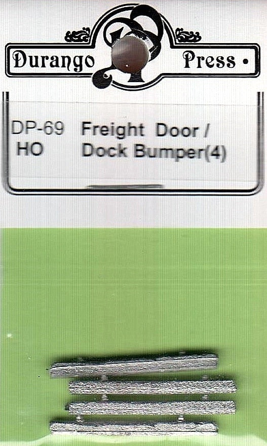 Durango Press HO Scale Freight Door & Dock Bumpers – 069– product image