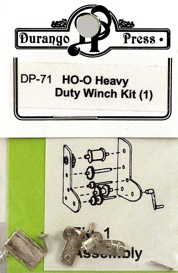 Durango Press HO Scale Heavy-Duty Winch Kit – 071– product image