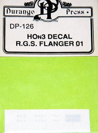 Durango Press 126 HOn3 RGS Drag Flanger #01– product image
