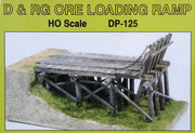 Durango Press 125 D&RG Ore Loading Ramp HO scale finished model