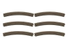 Trix Curved H0 Track Radius 643.6 mm / 25-5/16" / Curve 30° #62530 product image