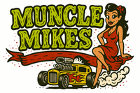 Monster Mugs 001 Hot Rod Coffee Mug — Muncle Mikes artwork close-up