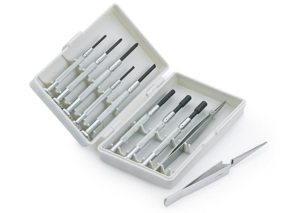 Märklin 70900 Precision Tool Set for H0 and Z Models actual tools in storage case