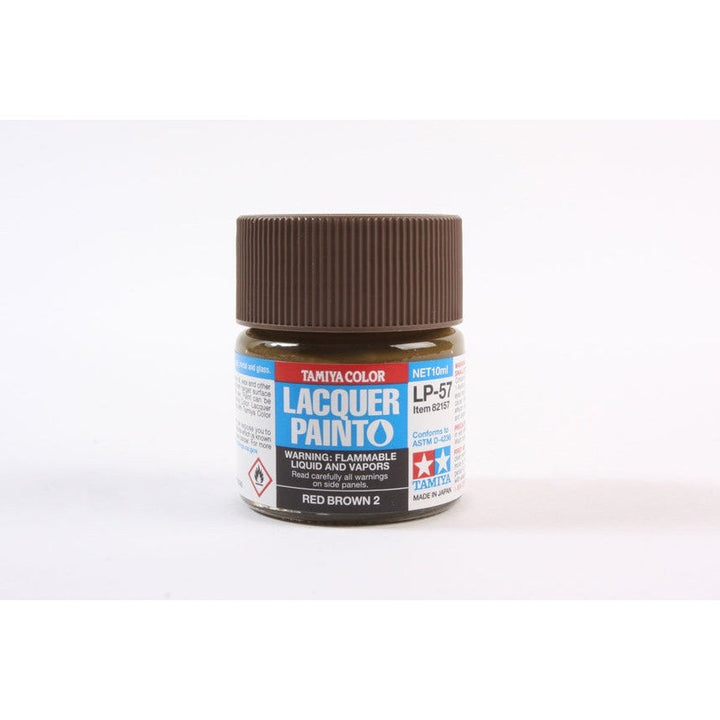 Tamiya Lacquer LP-57 Red Brown 2 — exact product reference