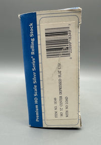 Bachmann HO Scale 52-Foot Center-Depressed Flat Car with No Load (18349) — package detail 3