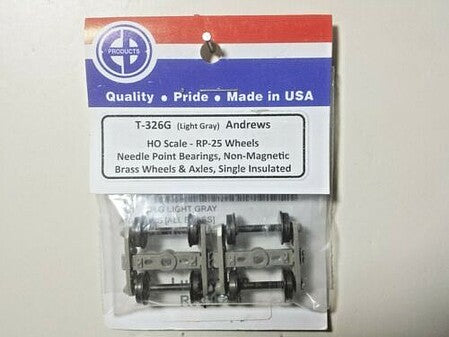 EB Products Gray Andrews Brass Trucks 326G
