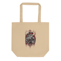 Supercharged V8 Pinstripe Eco Tote Bag product mockup 2