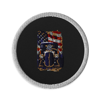 American Steel Blown Roadster Embroidered Patch product mockup 4