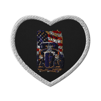 American Steel Blown Roadster Embroidered Patch product mockup 2