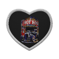 Hot Rod Garage Blown Coupe Embroidered Patch product mockup 2