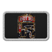 Hot Rod Garage Blown Coupe Embroidered Patch product mockup
