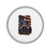 American Steel Blown Roadster Embroidered Patch product mockup 8