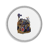 Rust and Thunder Rat Rod Pickup Embroidered Patch product mockup 8