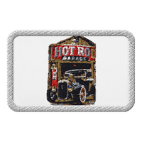 Hot Rod Garage Blown Coupe Embroidered Patch product mockup 5