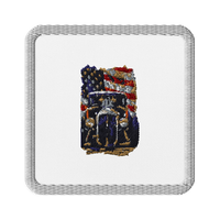 American Steel Blown Roadster Embroidered Patch product mockup 7