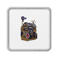 Rust and Thunder Rat Rod Pickup Embroidered Patch product mockup 7