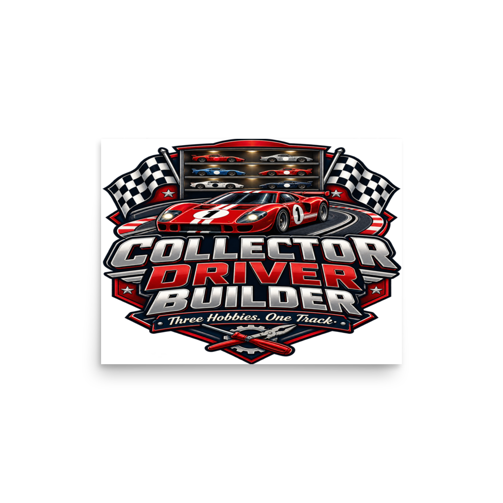 Collector Driver Builder Matte Poster product mockup