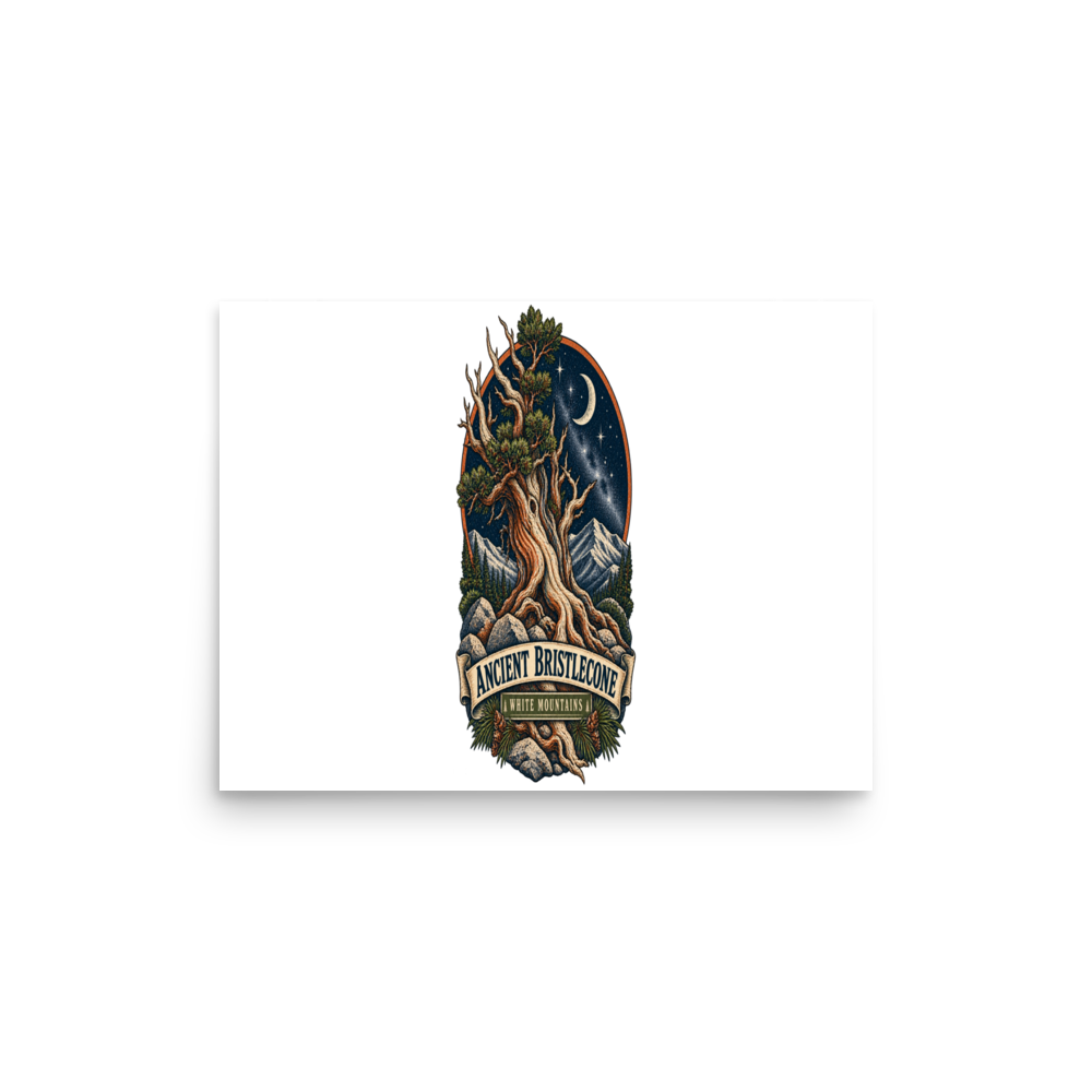 Ancient Bristlecone Pine Matte Poster product mockup
