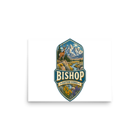 Bishop California Matte Poster product mockup