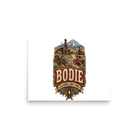 Bodie California Ghost Town Matte Poster product mockup