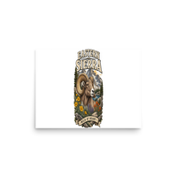 Eastern Sierra Bighorn Matte Poster product mockup