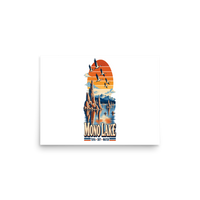 Mono Lake Matte Poster product mockup