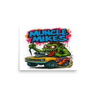 Monster Rods 006 Matte Poster — 12 × 16, front view