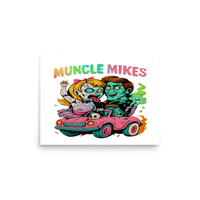 Muncle Mikes Hot Rod and Rat Rod Shirt Mayhem! Monster Rods! (016) Matte Poster product mockup