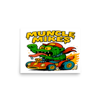 Muncle Mikes Hot Rod and Rat Rod Shirt Mayhem! Monster Rods! (017) Matte Poster product mockup
