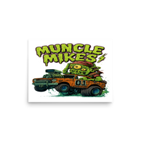 Monster Rods 037 Matte Poster — 12 × 16, front view