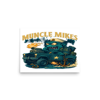 Muncle Mikes Hot Rod and Rat Rod Shirt Mayhem! Monster Rods! (041) Matte Poster product mockup