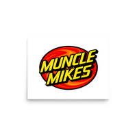 Muncle Mikes Shop T-Shirt 001 Matte Poster product mockup