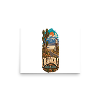 Olancha California Matte Poster product mockup