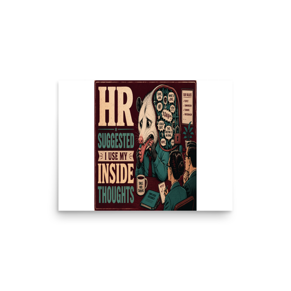 Tattoo Artist Matte Poster product mockup