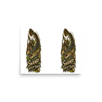 Swamp Water Tough Fish Matte Poster product mockup