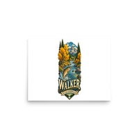 Walker California Matte Poster product mockup
