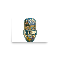 Bishop California Matte Poster product mockup 2