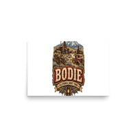 Bodie California Ghost Town Matte Poster product mockup 2